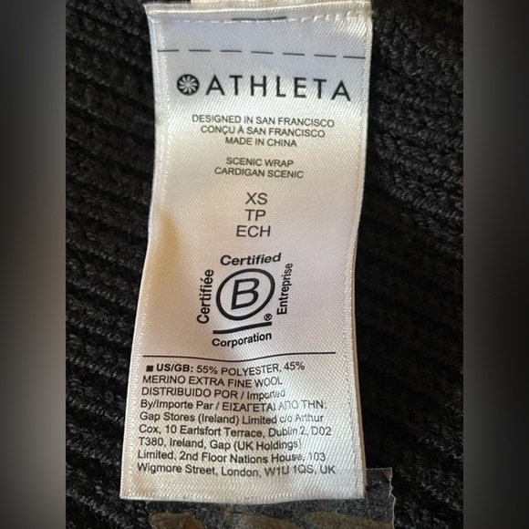 Athleta Scenic Wrap cardigan - Picture 4 of 7